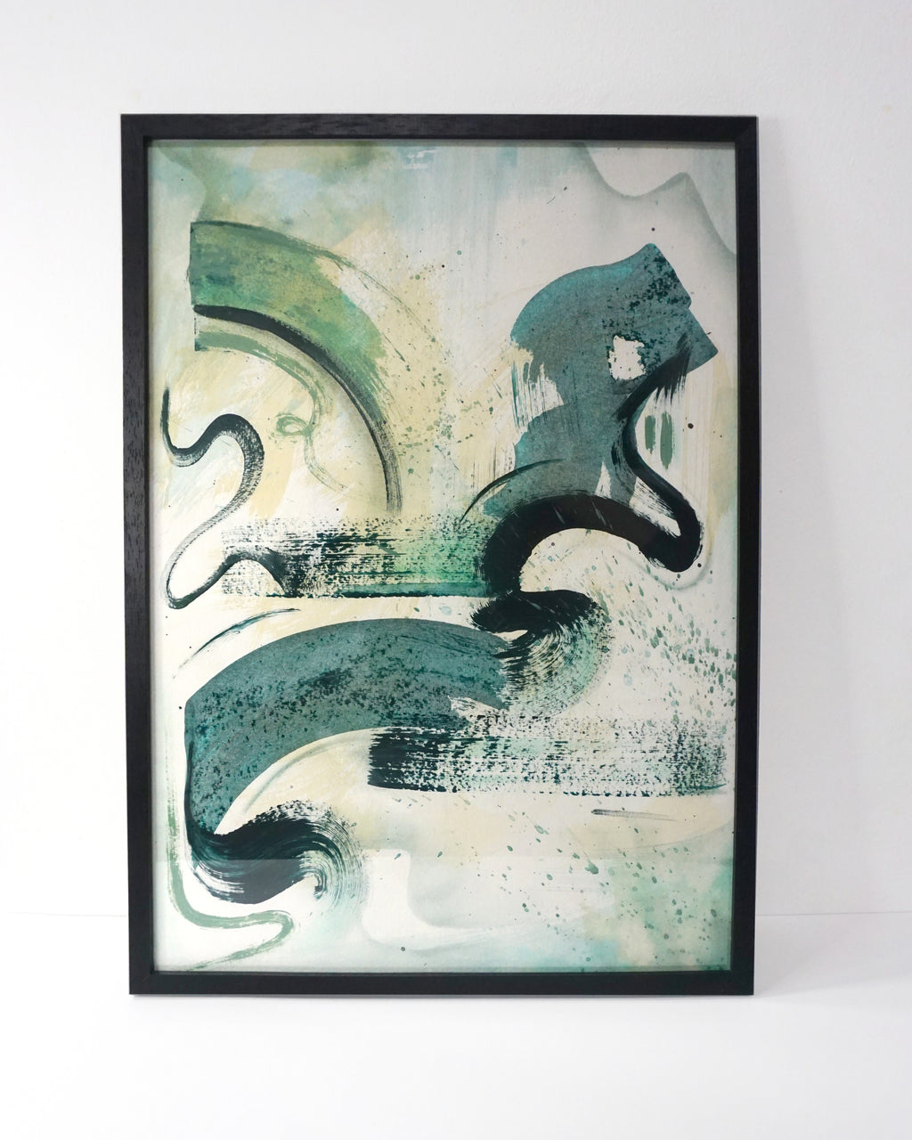 Abstract001 – Original Framed Abstract Painting