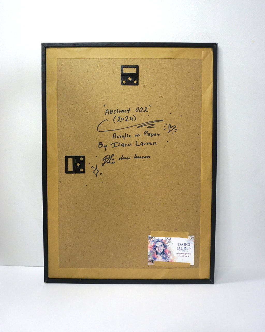 Abstract002 – Original Framed Abstract Painting