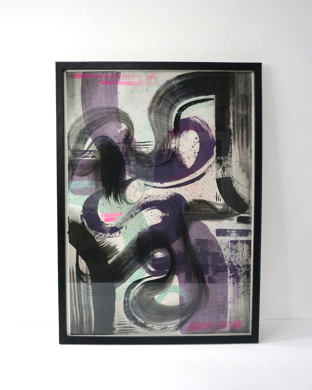 Abstract002 – Original Framed Abstract Painting