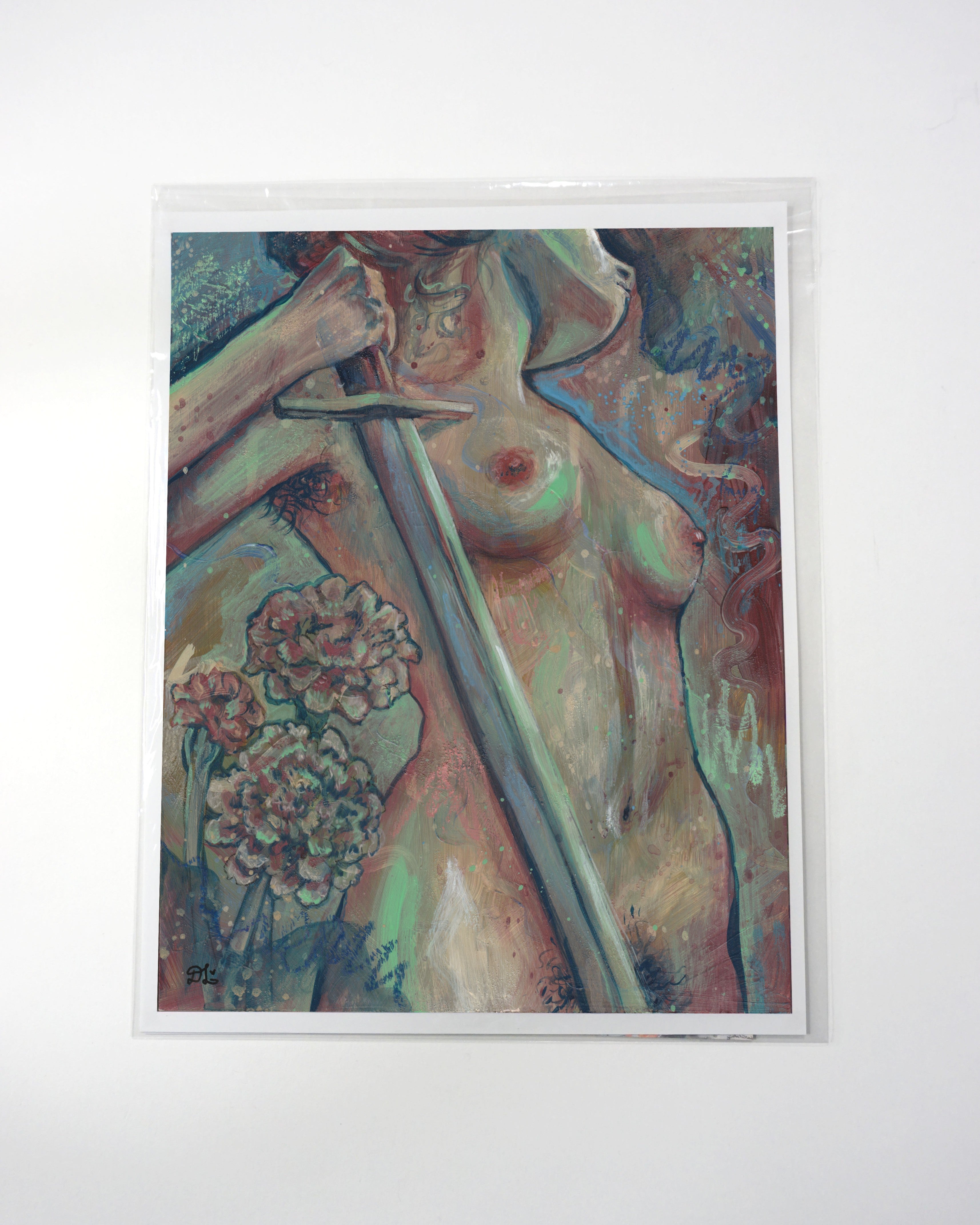 Blade & Bloom I – Art Print