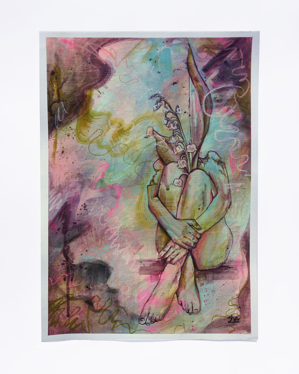 'Growth I' Original Painting (UNFRAMED)