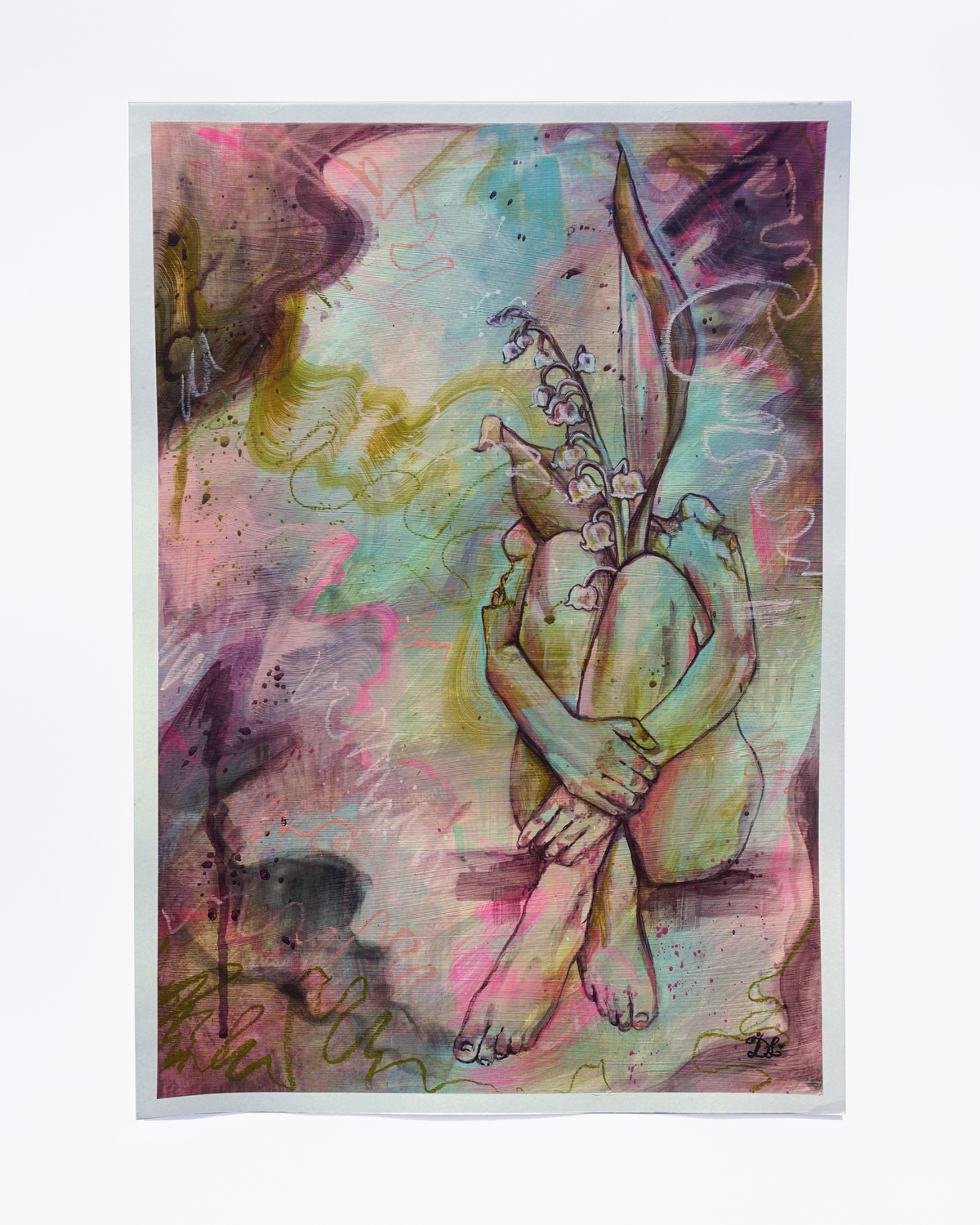 'Growth I' Original Painting (UNFRAMED)