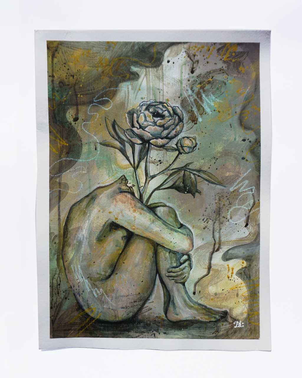 'Growth II' Original Painting (UNFRAMED)