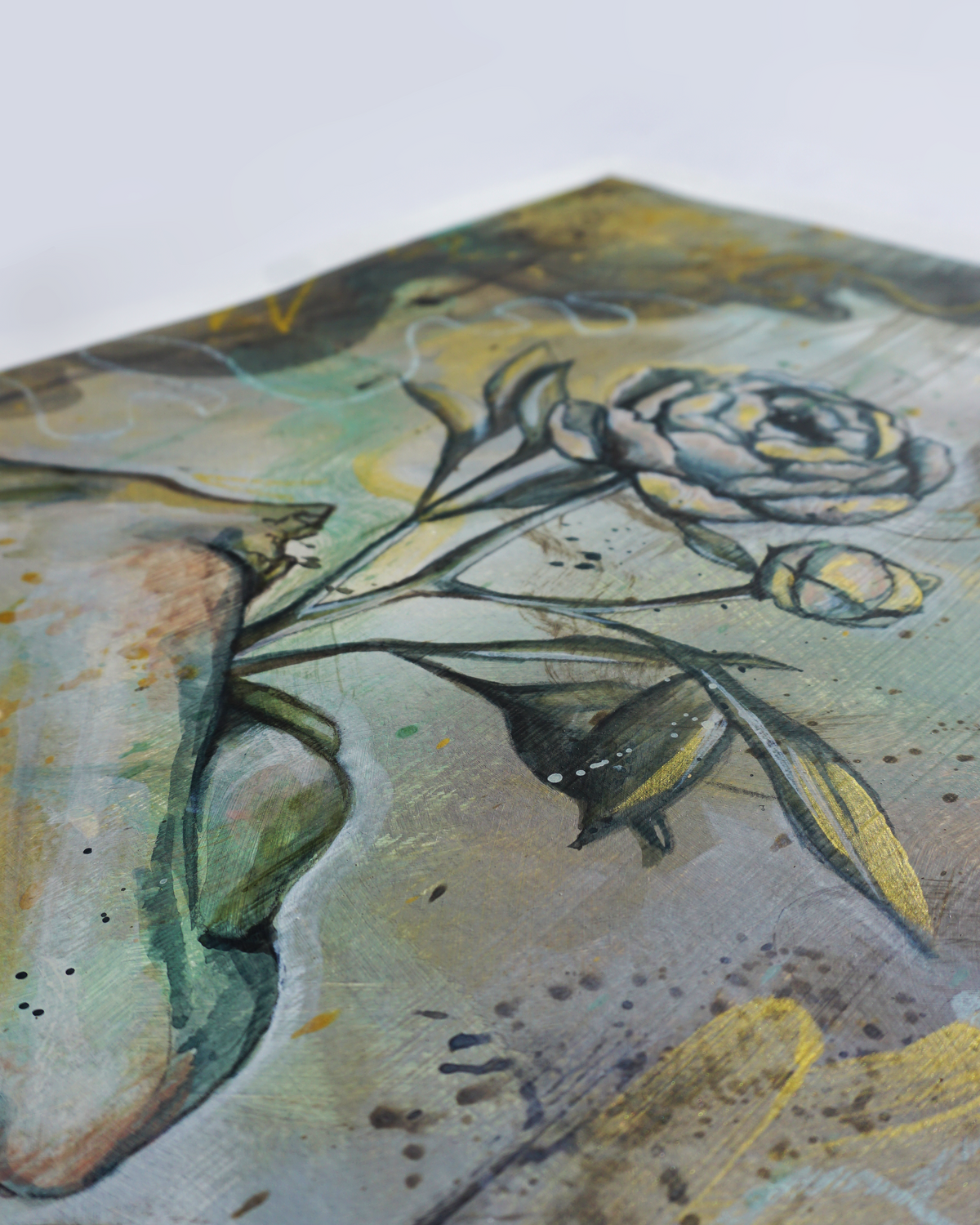 'Growth II' Original Painting (UNFRAMED)