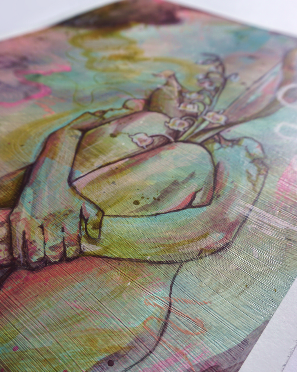 'Growth I' Original Painting (UNFRAMED)