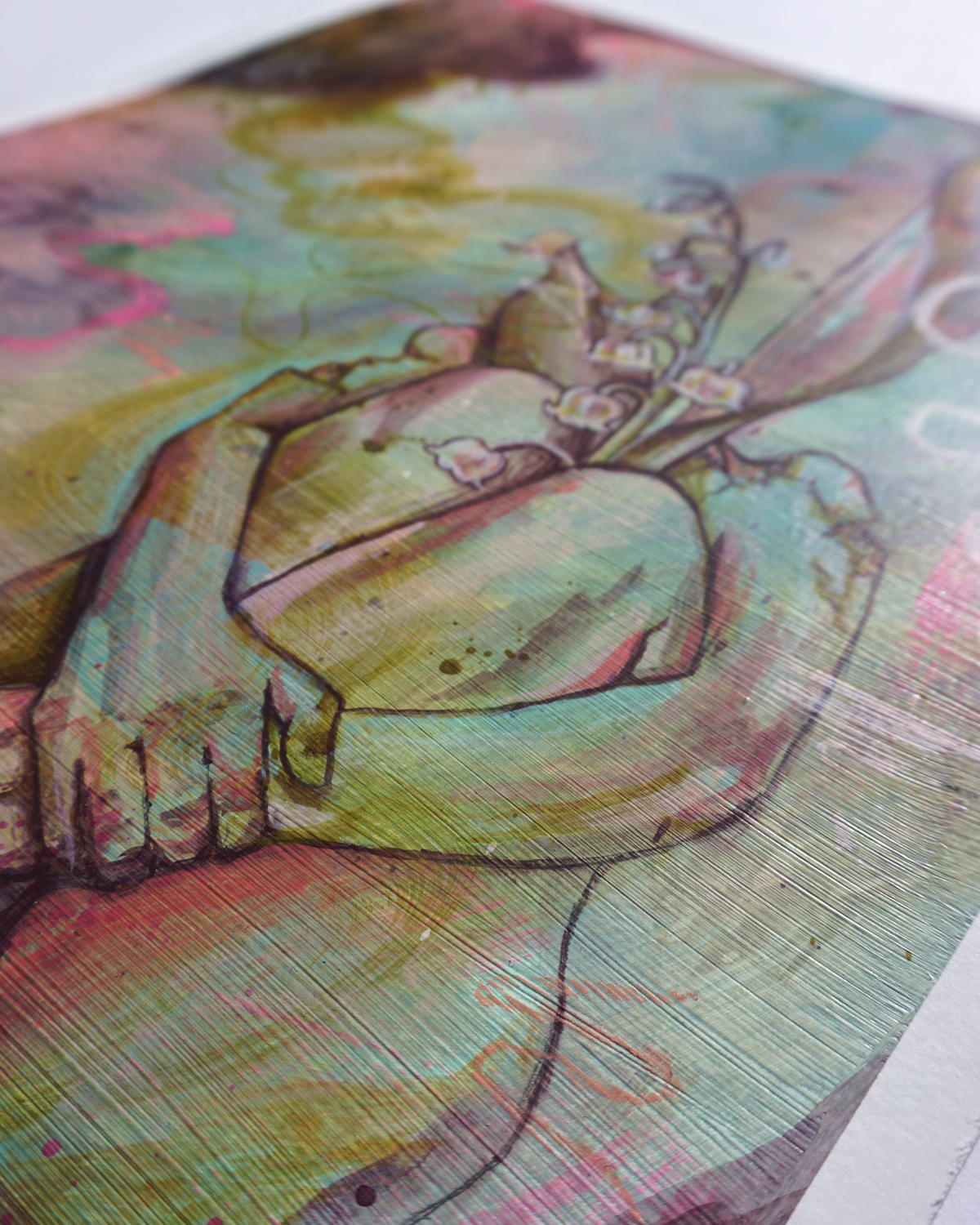 'Growth I' Original Painting (UNFRAMED)