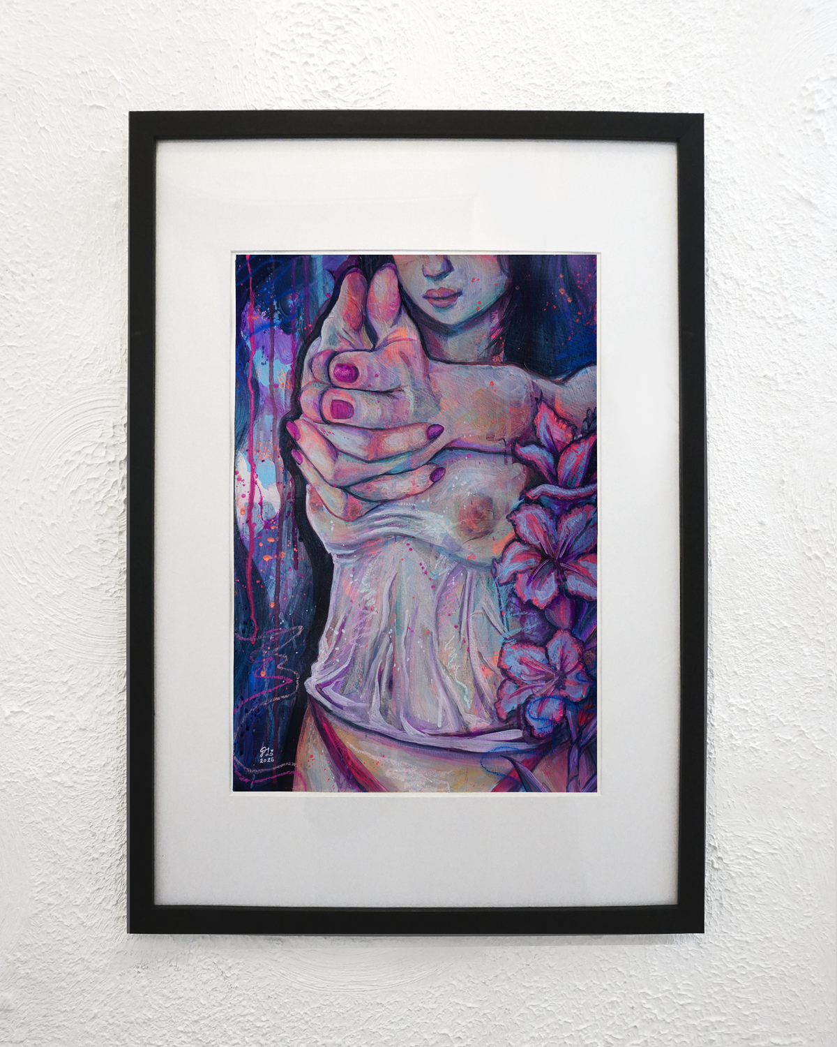 'I Dismiss You' Original Framed Painting