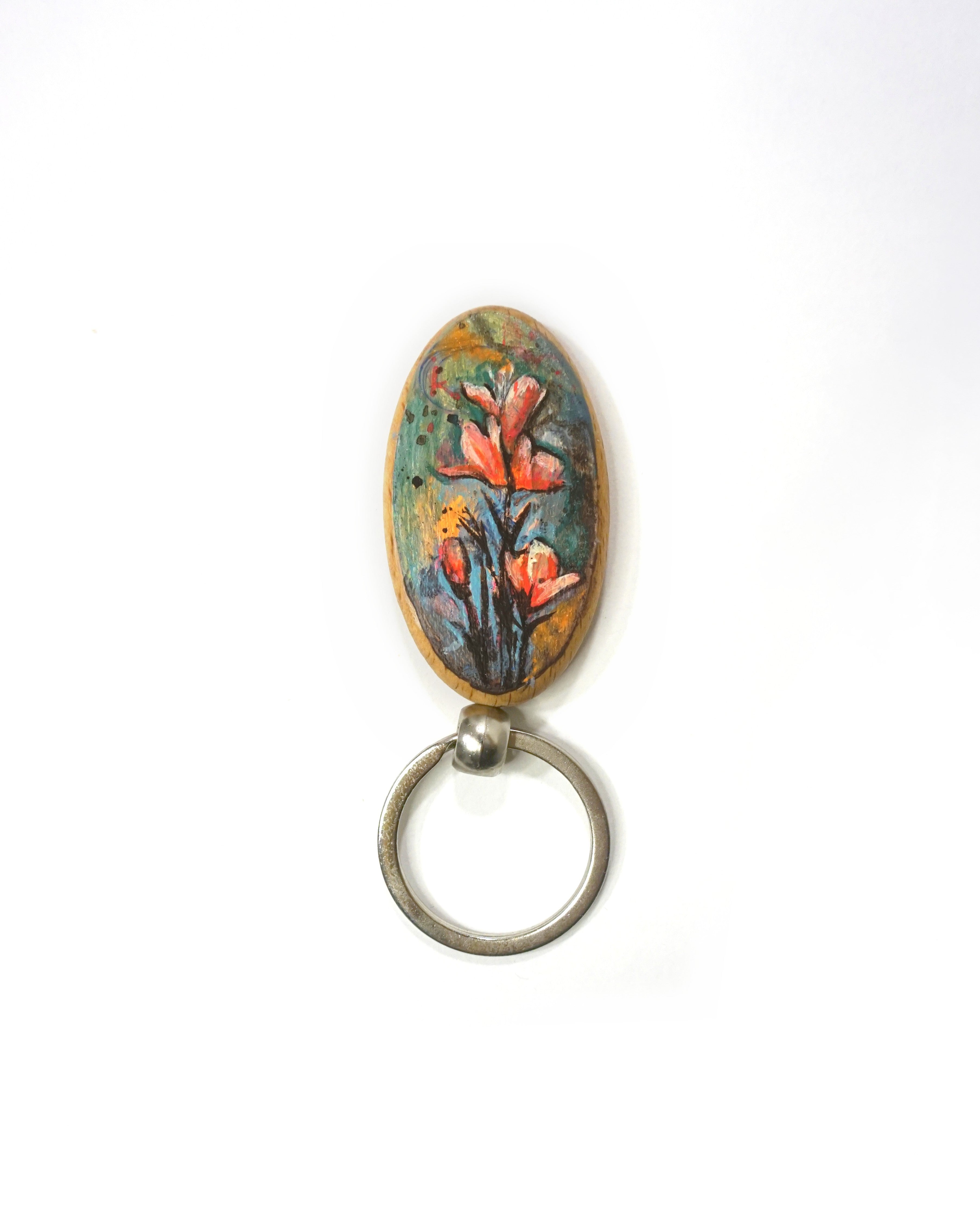 Hand-painted Keychain | Original Painting