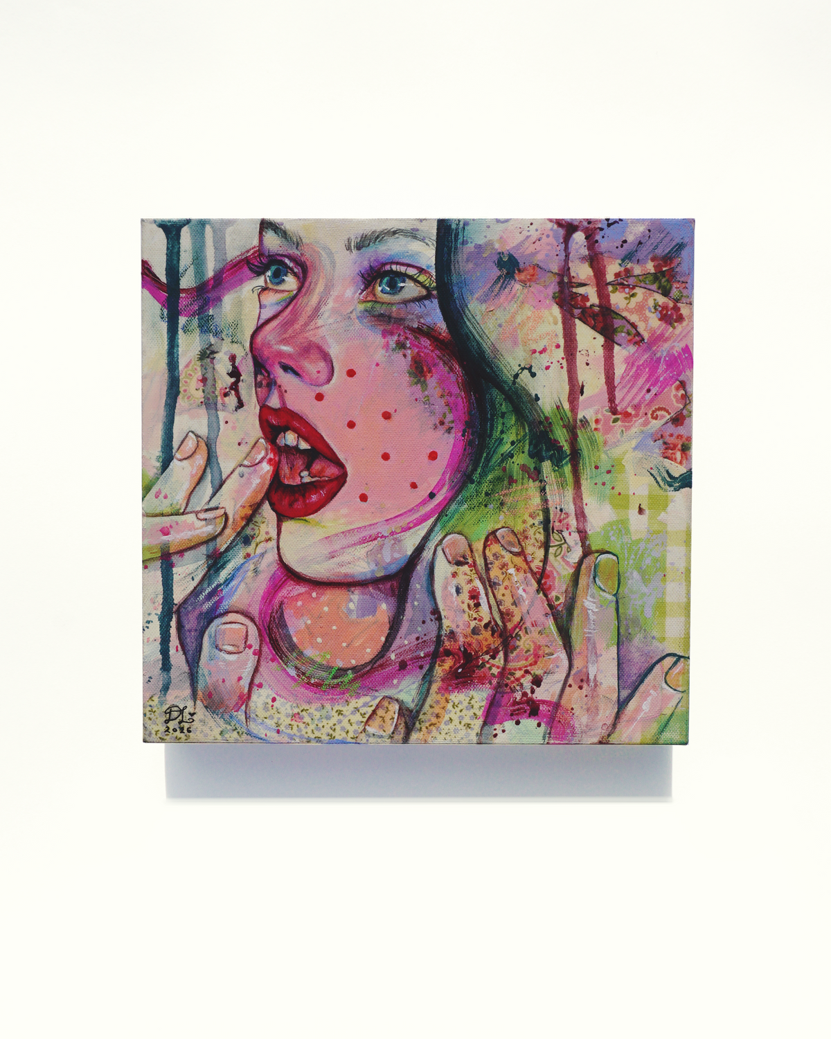 'Lipstick on a Pig' Original Painting