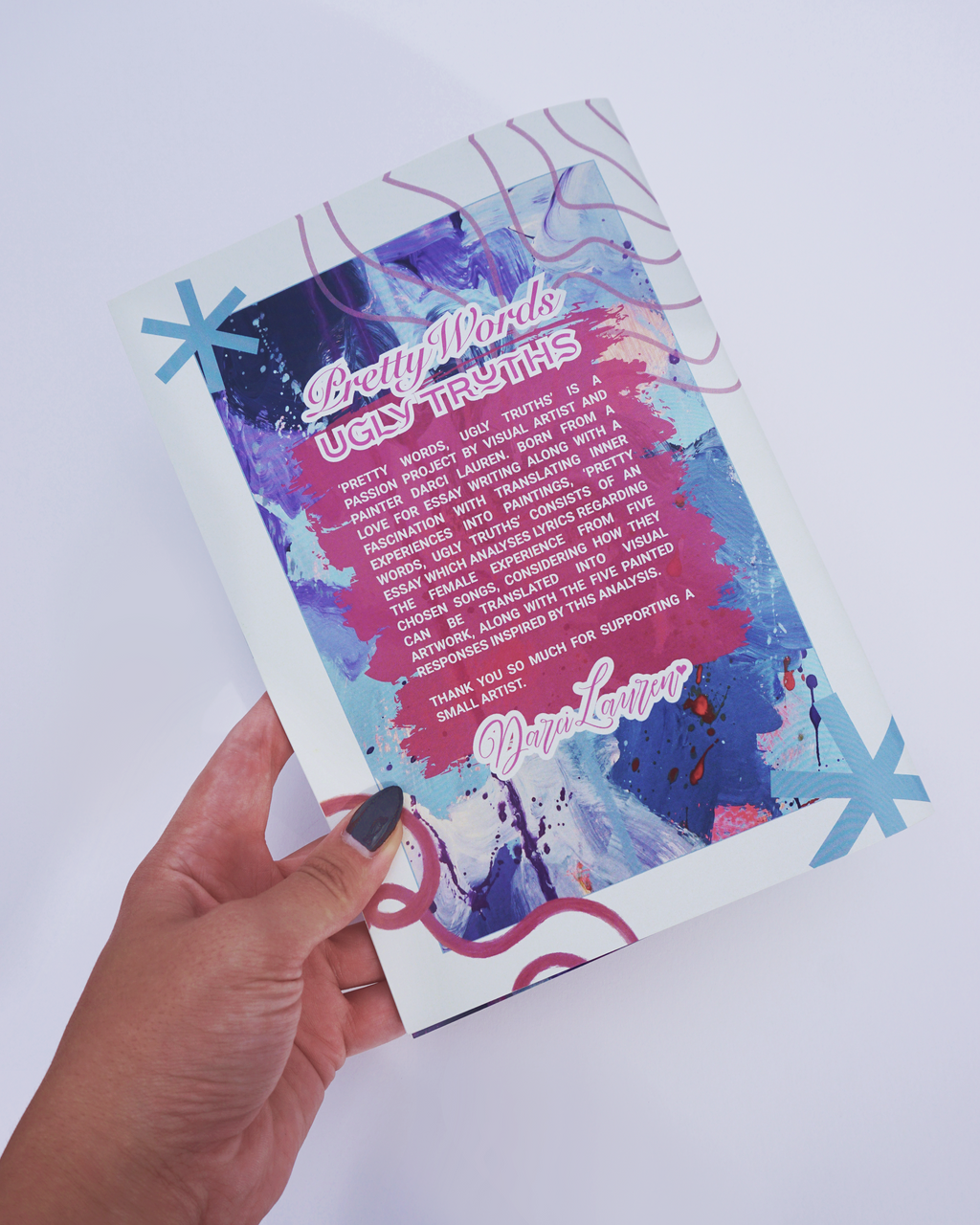 'Pretty Words, Ugly Truths' Zine